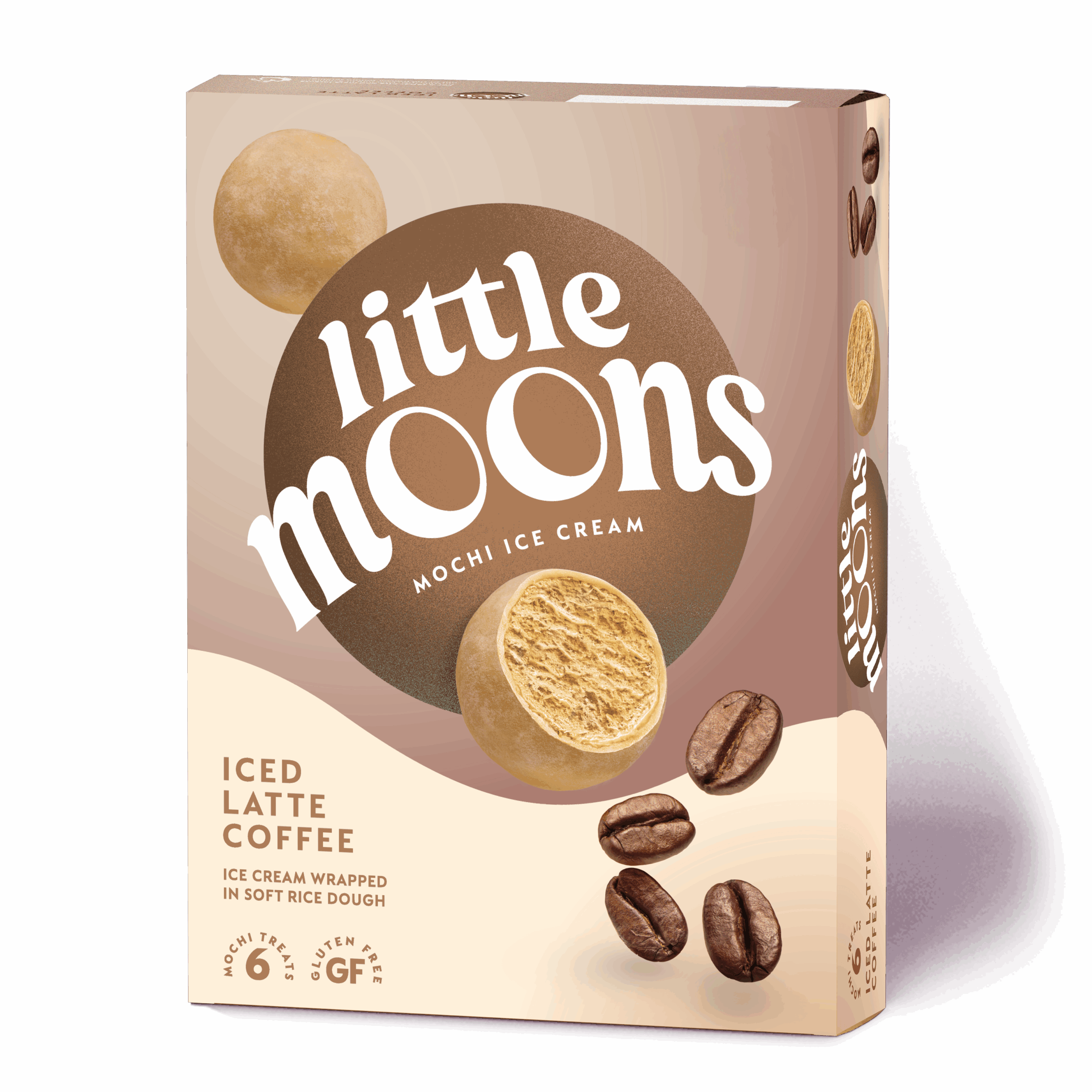 その他 desert_moon Iced Latte Coffee Mochi Ice Cream - Little Moons