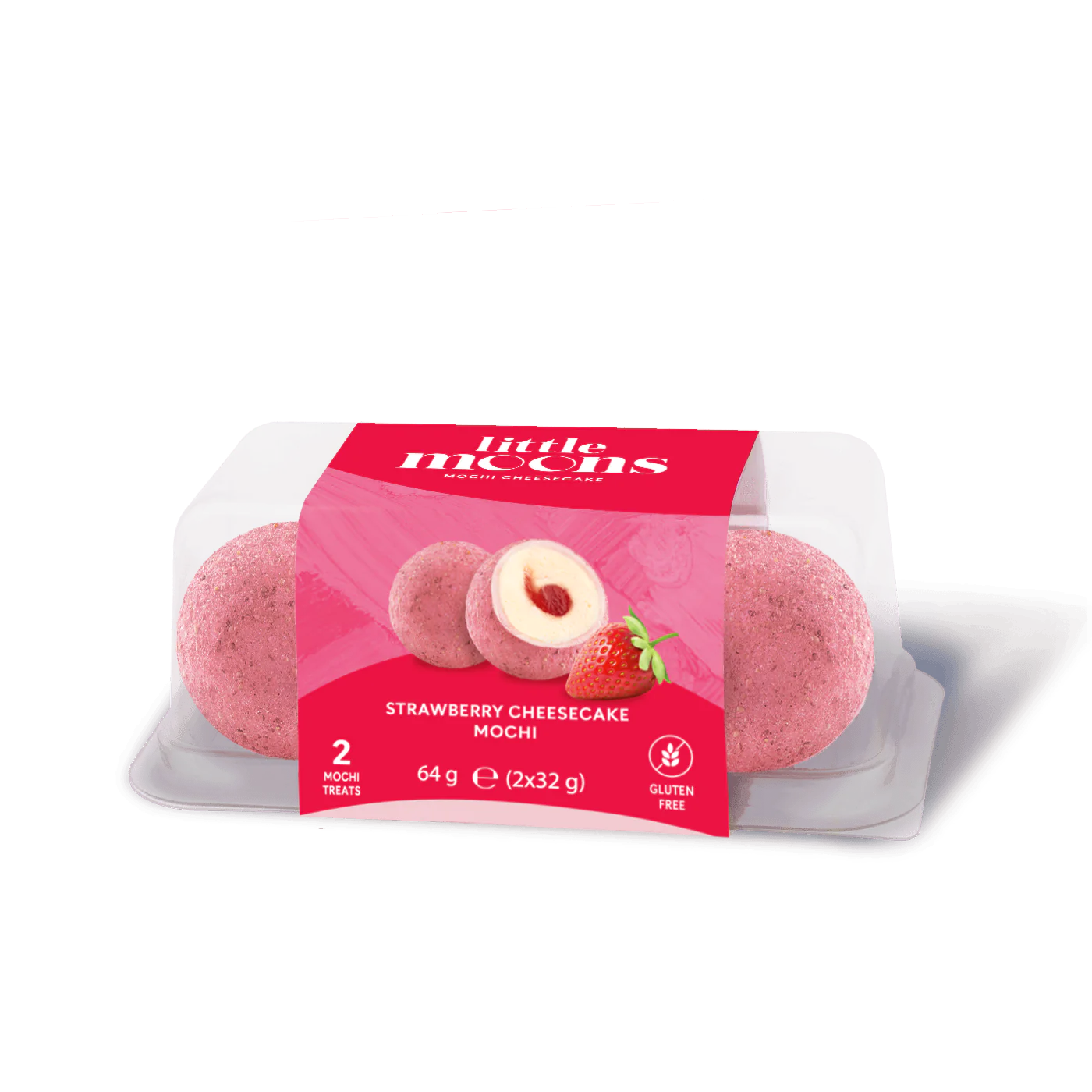 Strawberry Cheesecake Mochi - Little Moons