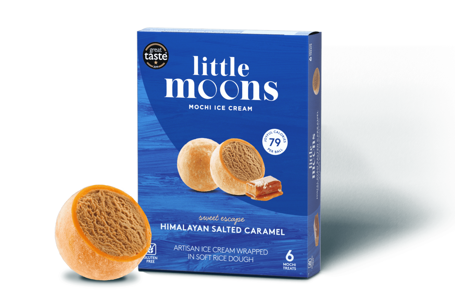 Himalayan Salted Caramel Mochi Ice Cream Little Moons