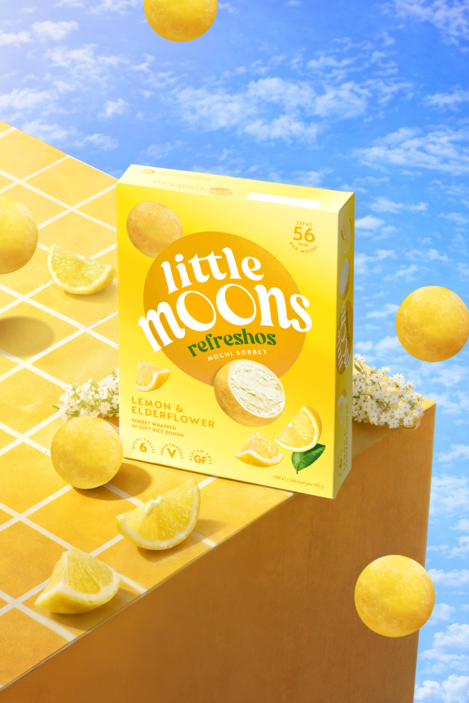Little Moons Lemon and Elderflower sorbet